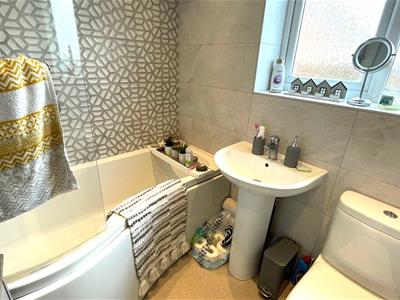 FULLY TILED BATHROOM